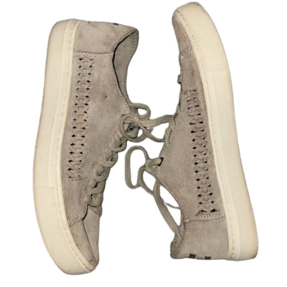 Tom's Suede Cut Out Design Sneakers Women's Size 7.5 Flats Tennis Shoes Footwear